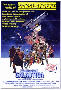 Poster art for "Battlestar Galactica: The Movie."