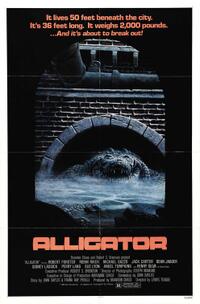 Poster art for "Alligator."