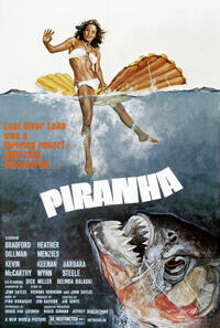 Poster art for "Piranha."