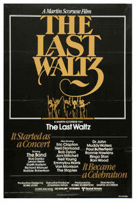 Poster art for "The Last Waltz."