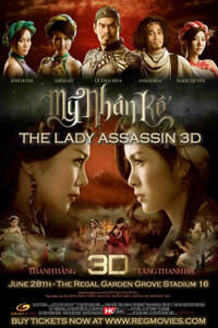 Poster art for "The Lady Assassin 3D."