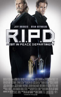Poster art for "R.I.P.D. 3D."