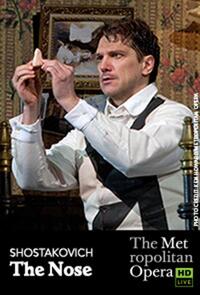 Poster art for "The Metropolitan Opera: The Nose."
