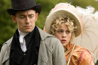 JJ Feild as Mr. Henry Nobley and Georgia King as Lady Amelia Heartwright in "Austenland."