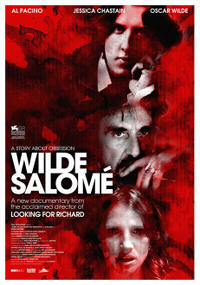 Poster art for "Wilde Salome."