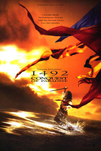 Poster art for "1492: Conquest of Paradise."