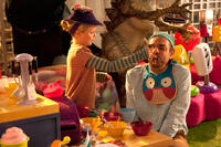 Loreto Peralta as Maggie and Eugenio Derbez as Valentin in "Instructions Not Included."