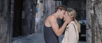 Jamie Blackley and Kate Bosworth in "And While We Were Here."