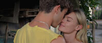 Jamie Blackley and Kate Bosworth in "And While We Were Here."