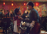 Skylan Brooks and Jennifer Hudson in "The Inevitable Defeat of Mister and Pete."