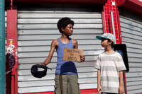 Ethan Dizon and Skylan Brooks in "The Inevitable Defeat of Mister and Pete."