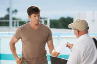 Harry Connick Jr. as Dr. Clay Haskett and Charles Martin Smith as George Hatton in "Dolphin Tale 2."