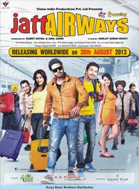 Poster art for "Jatt Airways."