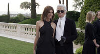Carine Roitfeld and Karl Lagerfeld in "Mademoiselle C."