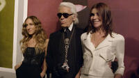 Sarah Jessica Parker, Karl Lagerfeld and Carine Roitfeld in "Mademoiselle C."