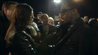 Carine Roitfeld and Sean Combs in "Mademoiselle C."