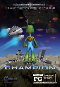 Poster art for "The Last Flight of the Champion."