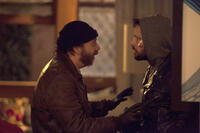 Paul Rudd as Rene and Paul Giamatti as Denis in "All Is Bright."