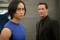 Tiger Chen and Keanu Reeves in "Man of Tai Chi."