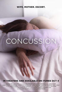Poster art for "Concussion."