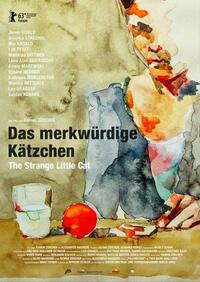 Poster art for "The Strange Little Cat."