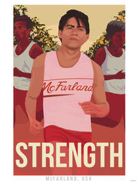 Character poster for "McFarland, USA."
