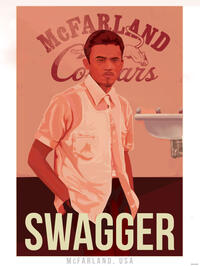 Character poster for "McFarland, USA."