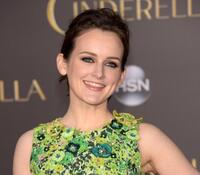 Sophie McShera at the California premiere of "Cinderella."