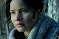 Jennifer Lawrence as Katniss Everdeen in "The Hunger Games: Catching Fire."