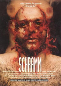 Poster art for "SCHRAMM: INTO THE MIND OF A SERIAL KILLER."