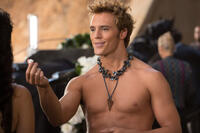 Sam Claflin as Finnick Odair in "The Hunger Games: Catching Fire."