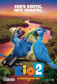 Poster art for "Rio 2."