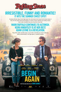 Poster art for "Begin Again."