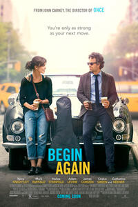 Poster art for "Begin Again."