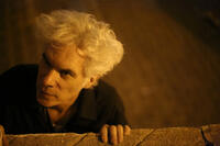 Director Jim Jarmusch on the set of "Only Lovers Left Alive."