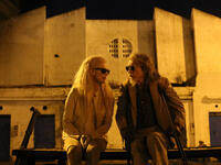 Tilda Swinton as Eve and John Hurt as Marlowe in "Only Lovers Left Alive."