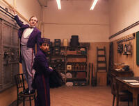 Ralph Fiennes as M. Gustave and Tony Revolori as Zero Moustafa in "The Grand Budapest Hotel."