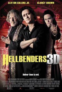 Poster art for "Hellbenders."