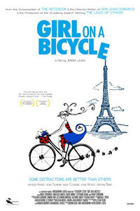 Poster art for "Girl on a Bicycle"