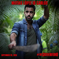 Character poster for "The Green Inferno."