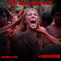 Character poster for "The Green Inferno."
