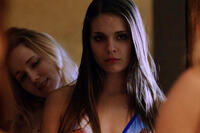 Caitlin Stasey as Maddy Killian in the horror comedy “ALL CHEERLEADERS DIE"