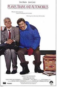 Poster art for "Planes, Trains and Automobiles."