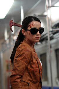 Julie Estelle as Hammer Girl in "The Raid 2."