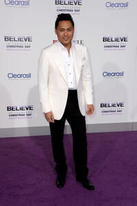 Director Jon M. Chu at the World premiere of "Justin Bieber's Believe."