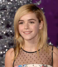 Kiernan Shipka at the World premiere of "Justin Bieber's Believe."