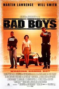 Poster art for "Bad Boys."