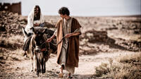 Leila Mimmack as Mary and Joe Coen as Joseph in "Son Of God."