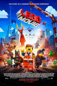 Poster art for "The LEGO Movie 3D."