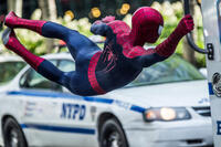 Andrew Garfield as Spider-Man in "The Amazing Spider-Man 2."
